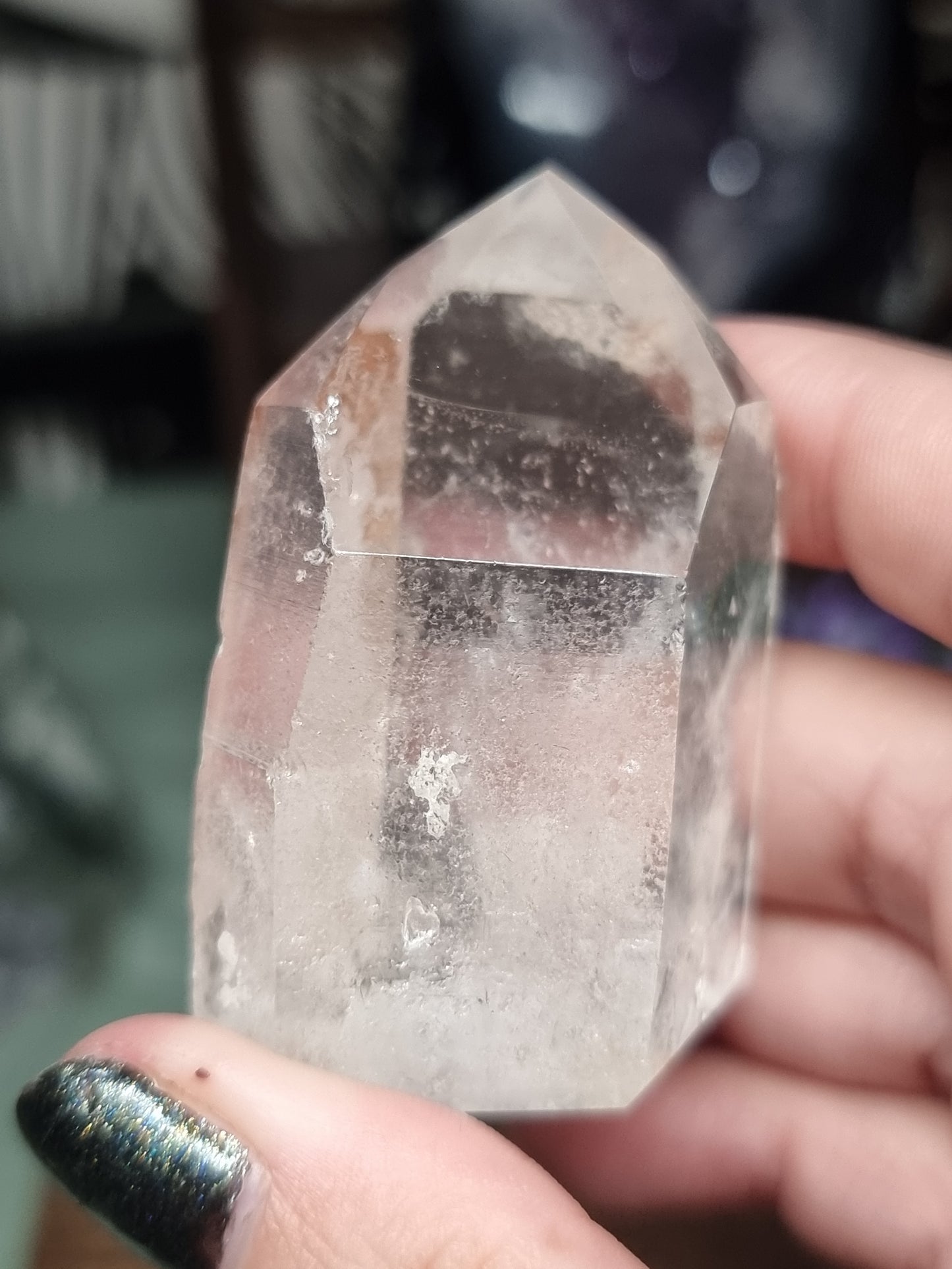Lemurian quartz points