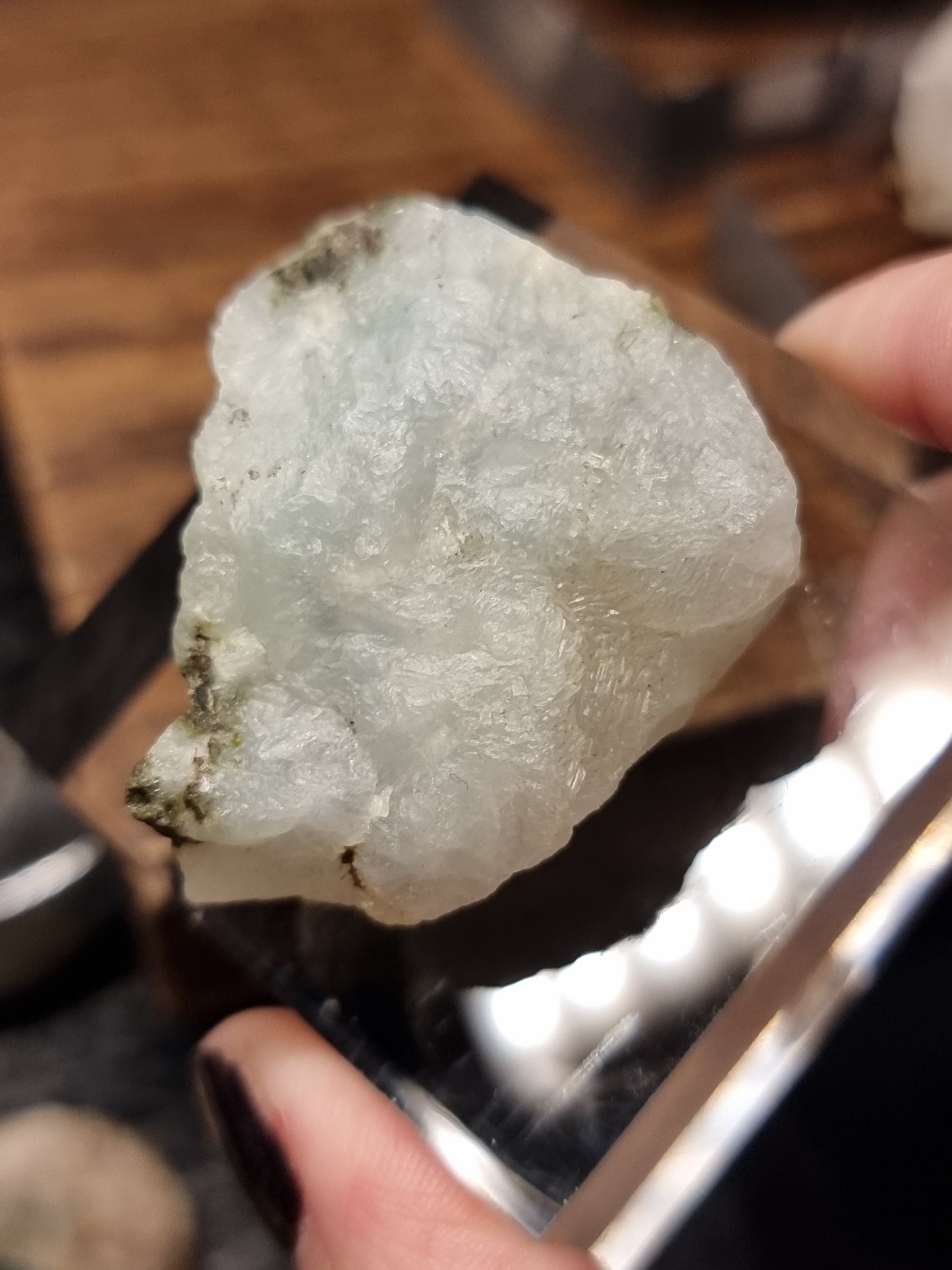 Prehnite specimens